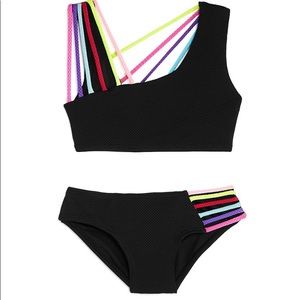 Girls Peixoto Strappy Two Piece Bathing Suit